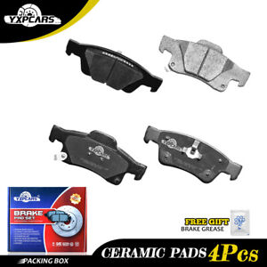 Front & Rear Brake Pads Fit For 2011-2018 Dodge Durango Jeep Grand Cherokee 