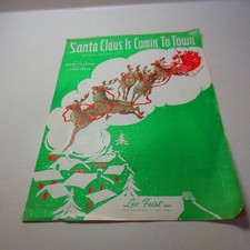 Santa Claus is Comin To Town Haven Gillespie Sheet Music