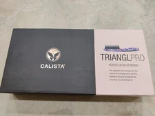 Calista Triangl Pro Heated Hair Detailer Brush Styling Hair Purple Orchid Flower