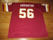 Champion LAVAR ARRINGTON No. 56 WASHINGTON REDSKINS (Size 48) Football Jersey