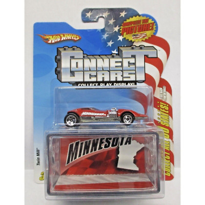2008 HOT WHEELS CONNECT CARS MINNESOTA TWIN MILL RED #32 OF 50 DB