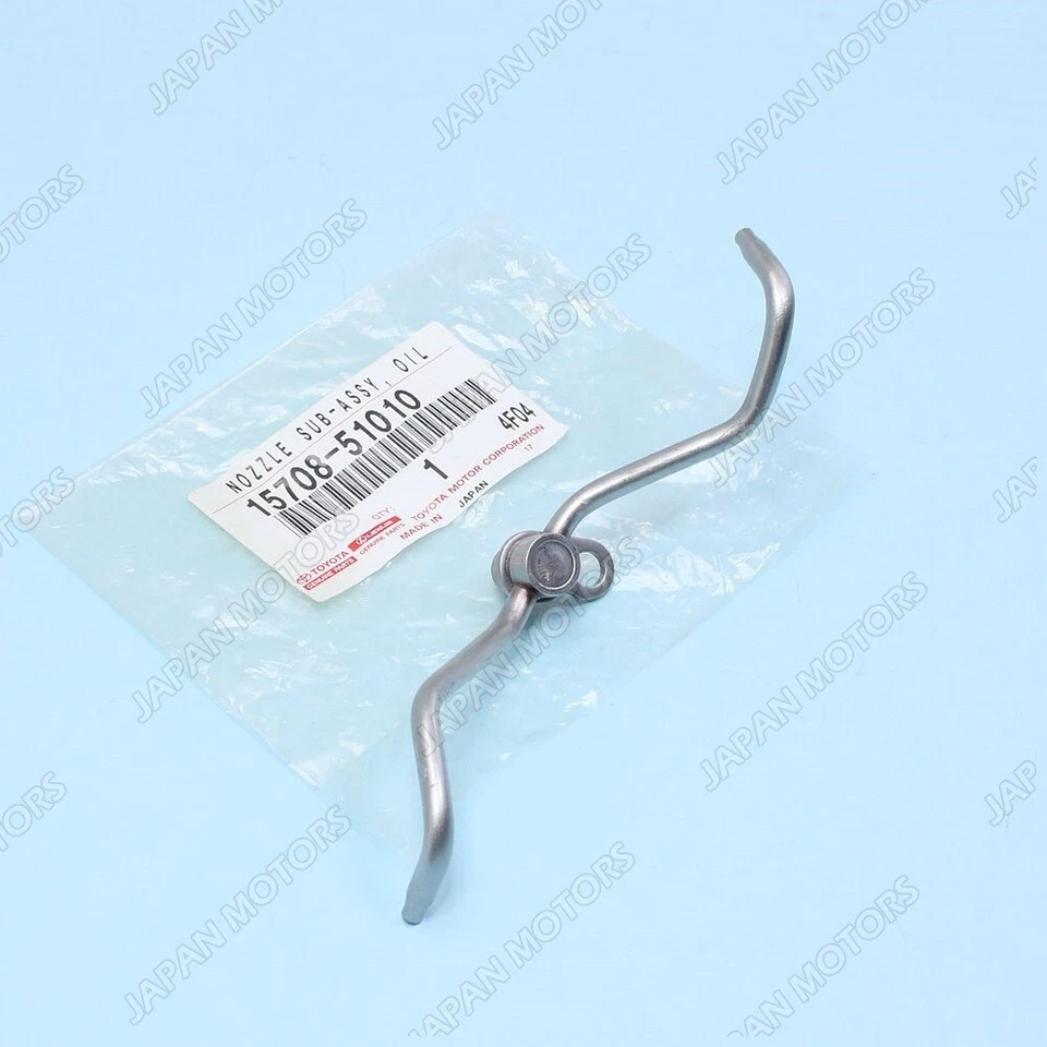 Nuevo subconjunto de válvula de pulverización de chorro de aceite genuino OEM Toyota Land Cruiser 15708-51010 Foto 4 de 4