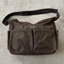Michiko London Nylon Shoulder Bag Brown MICHIKO KOSHINO Japan