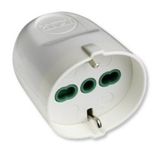 Fme Presa Bipasso Italiana/Schuko 2P+T 16A Smontabile Bianco