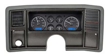 Dakota Digital 1978-88 Chevy Monte Carlo Analog Gauges Black Blue VHX-78C-MC-K-B