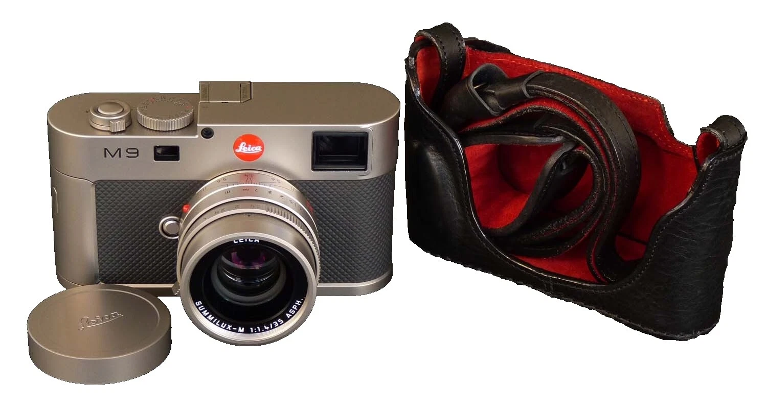Suede Estuches, bolsos y fundas para Leica M