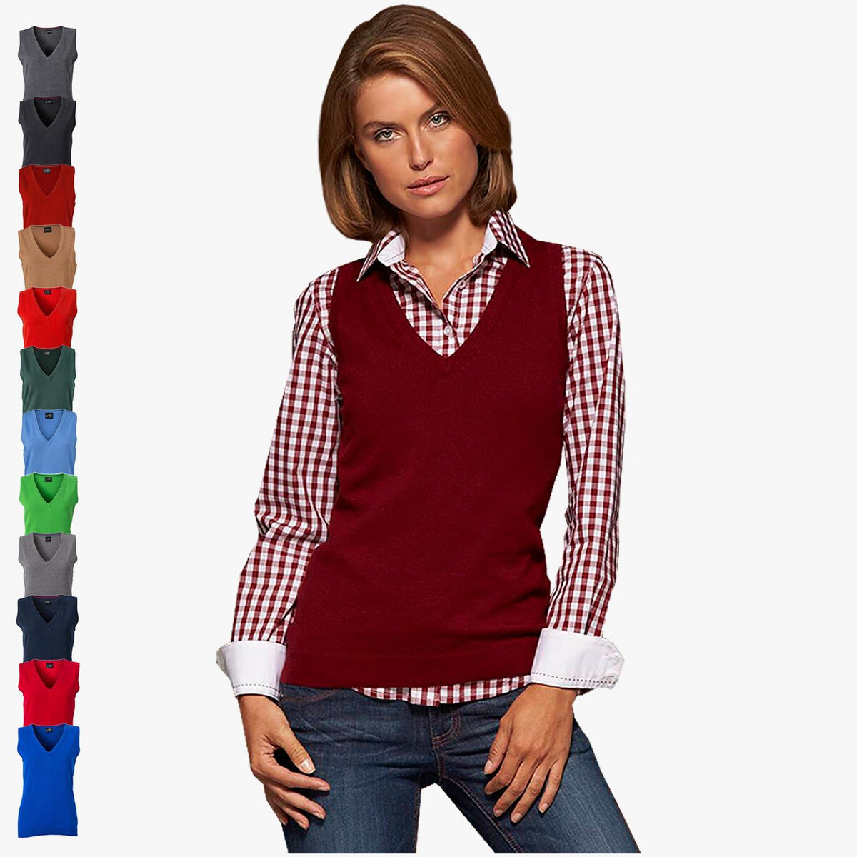 Pullunder Herren Sweater Vest Westover Pullunder Damen Street One