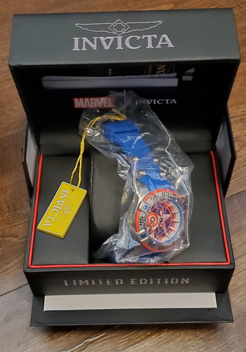 Invicta Marvel Captain America watch model 27024 43.5mm 