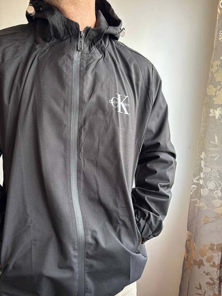 Chaqueta Calvin Klein color negro, tella M Hombre