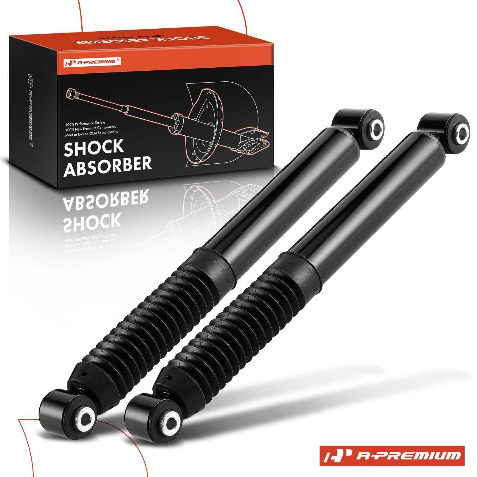 FRANKBERG 2x Shock Absorber for Citroen C3 II 2009-2022 DS3 SA 2009-2015 Rear