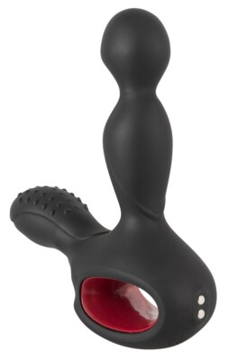 Dynamic P-Spot Twister with Rotating Base and Wellness Vibration Black