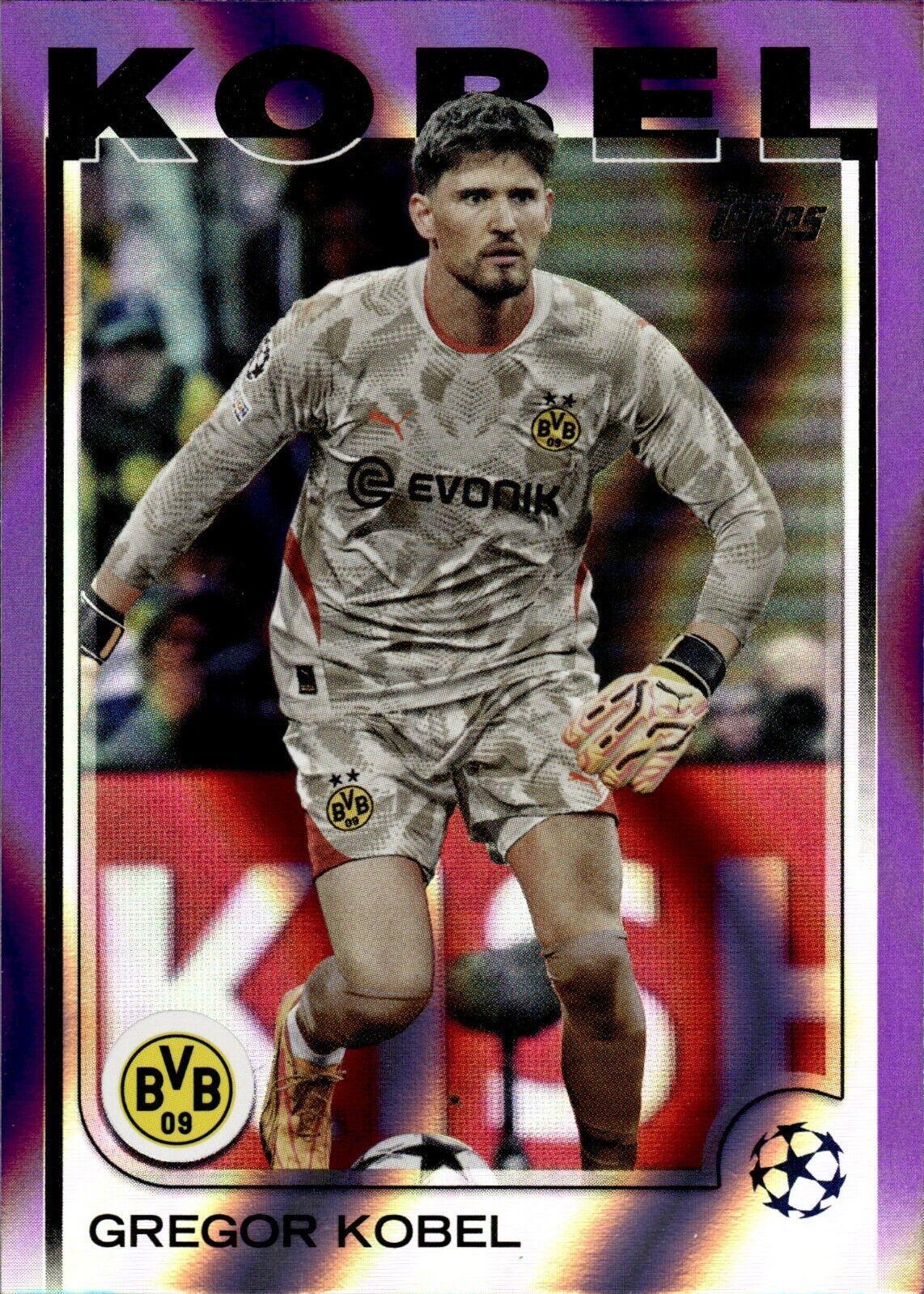 Carte Topps UCC Flagship 24/25 – Kevin De Bruyne Purple FlowFractor #17 – Manchester City