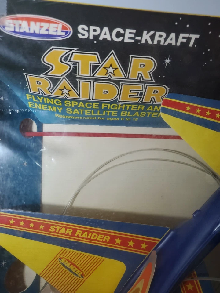 Vintage Stanzel Space Craft Star Raider Battery Powered Stock #1200 USA MADE NEW - Image 4 of 4