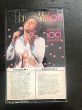 Bobby Vinton 100 memories  cassette