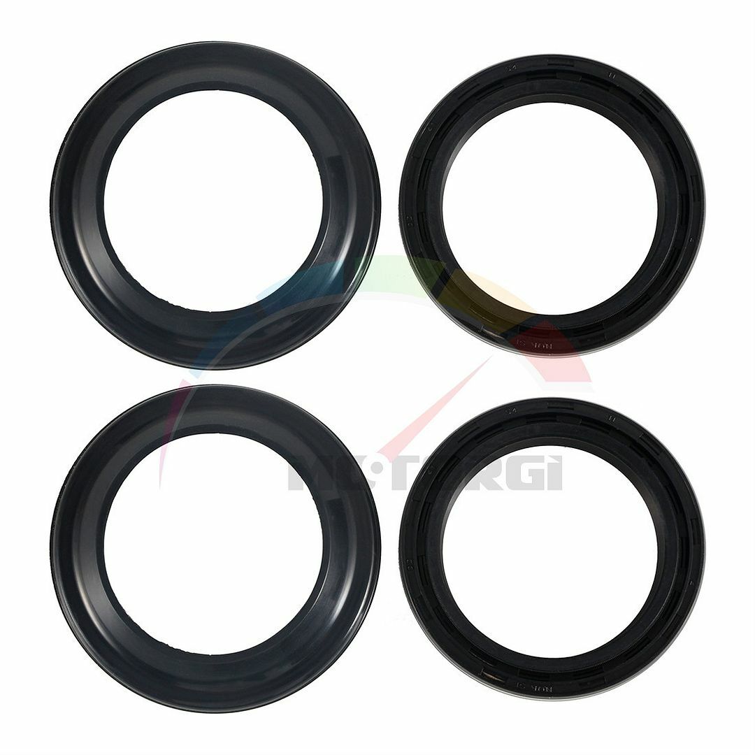 Fork Oil Seals &Dust Seals Kit Replace For Kawasaki ZX600 Ninja ZX
