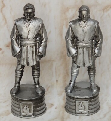 2002 Star Wars Attack of the Clones Chess Set 2 Replacement Piece Bishop Obi Wan