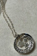 Disney Exclusive 24  Frozen 2 Sisters Are Magic Elsa Anna Snowflake Ice Necklace