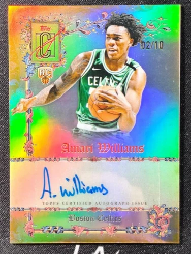 2025 Topps Signature Amari Williams Gold (RAW)