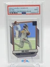 2024 Clearly Donruss Football Bo Nix The Rookies Blue #4 PSA 9 Mint /49