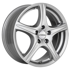 1x RONAL RONAL R56 kristallsilber 8.0Jx18 5x108 ET40