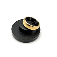 Oura Ring Gen 3 Horizon - Titanium - Size 13 - Gold - HEAVILY SCRATCHED