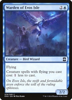 Warden of Evos Isle- (NM)--EN-[EMA - 76]