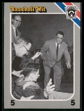 1990 Interpretive Marketing Baseball Wit #101 Branch Rickey