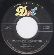 Bob Lee (7) - Wanted For Questioning, 7