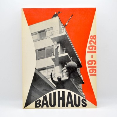 Bauhaus, 1919-1928, Museum of Modern Art, 1975 1st Paperback Ed., Walter Gropius