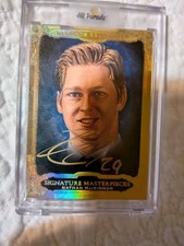 2014 Ultimate Collection Hockey Signature Masterpiece Nathan MacKinnon Gold SP