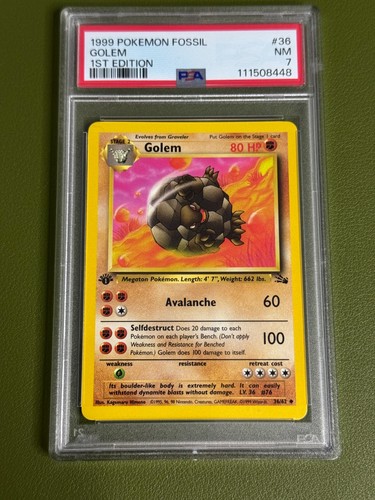 Golem (1st Edition) graded PSA 7 for sale on eBay