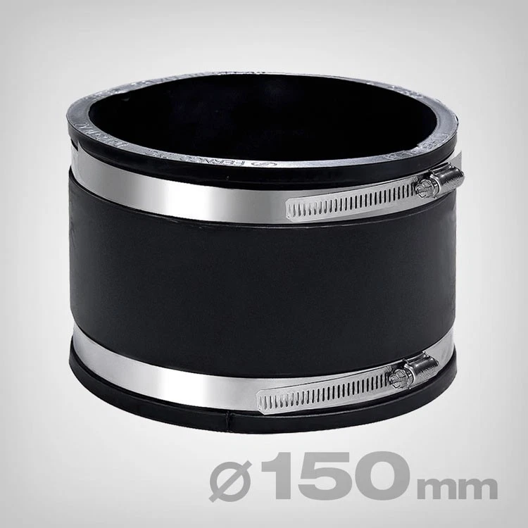 Connettore Secret Jardin Rubber Duct 150 mm - antivibrante scarico aria growbox