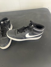 Nike Court Vision Mid NN Basketball Shoes Black White DN3577-001 Mens Size 8.5