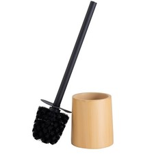 Toilet Brush with Wood finish Holder