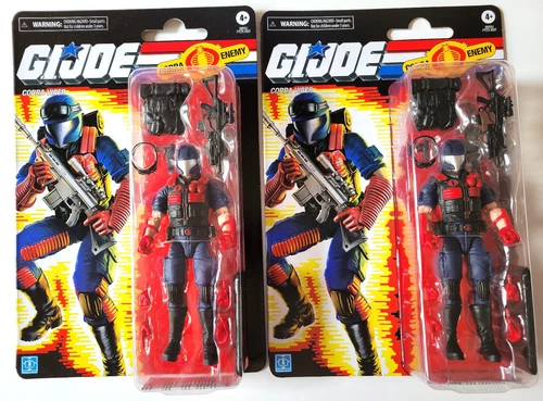 GI Joe Classified Retro Cardback Cobra Viper lot of 2 Hasbro