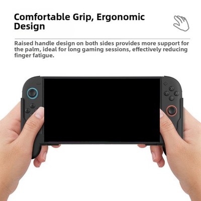 Komfortabler Griff für Switch 2 Konsole Ergonomisches Design ABS Material 2er P
