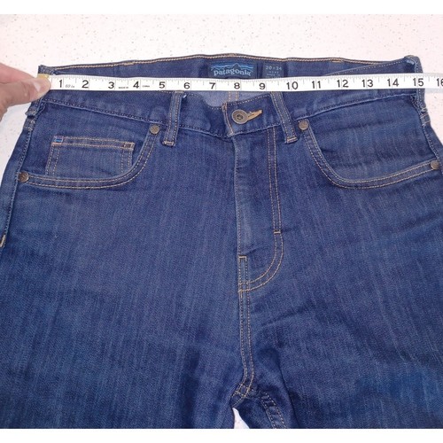 Patagonia Blue Jeans Mens Performance 30x34 Organic Cotton - Picture 9 of 10