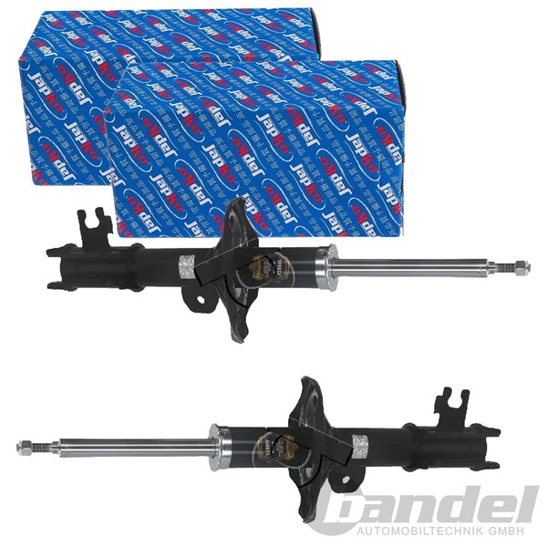 2X Japko Gasdruck StoßDÄMpfer Vorne Passend FÜR Chevrolet Lacetti Nubira Daewoo-image