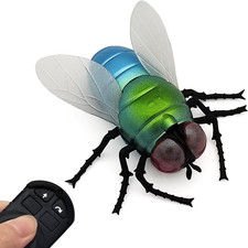 Realistic RC Flies Remote Control Insect Animal Vehicle Car Prank Toys Pet Cat D