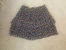 Loft Floral Skirt Size Medium