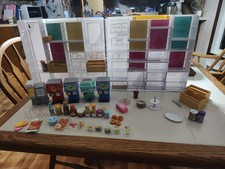 MGA's Mini Verse Make It Mini Food ALL YOU CAN EAT Miniverse With Resin Food Lot