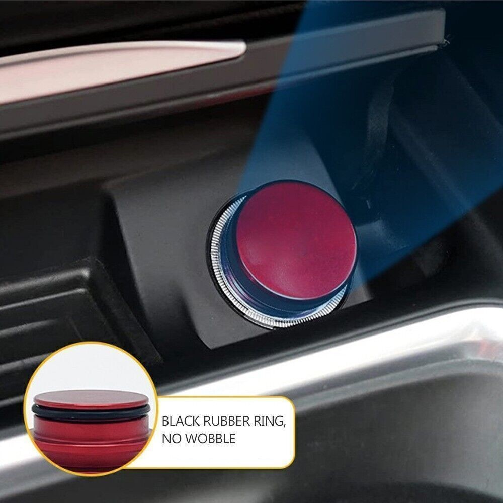 Cars Durable Aluminum Cigarette Lighter Cover Cap Metal Waterproof Dustproof Kit