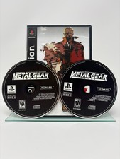 Metal Gear Solid -PS1 Disc Long Box