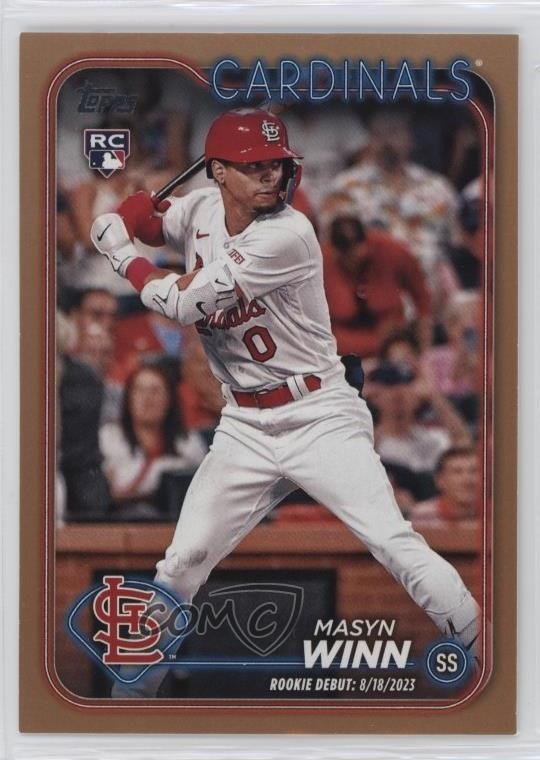 2024 Topps Update Rookie Debut Gold 1312/2024 Masyn Winn #US272 0rr7