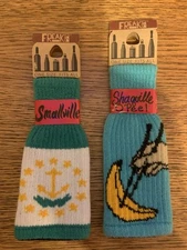 Lot Of 2 Freaker Koozie Beer Bottle Can Shaquille O’Peel & Smallville New