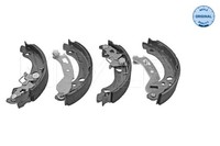Meyle Bremsbackensatz 214 533 0011 FüR Panda Fiat 180Mm Classic 169 AXA1A AXB11