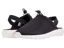 Rsvp Janice Clog Womens 5.5 Black White Elastic Slingback Comfort Shoes JOBB1980