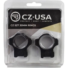 CZ-USA Aluminum Scope Rings For CZ527 w/ 16mm Dovetail 30mm Tube - 40089