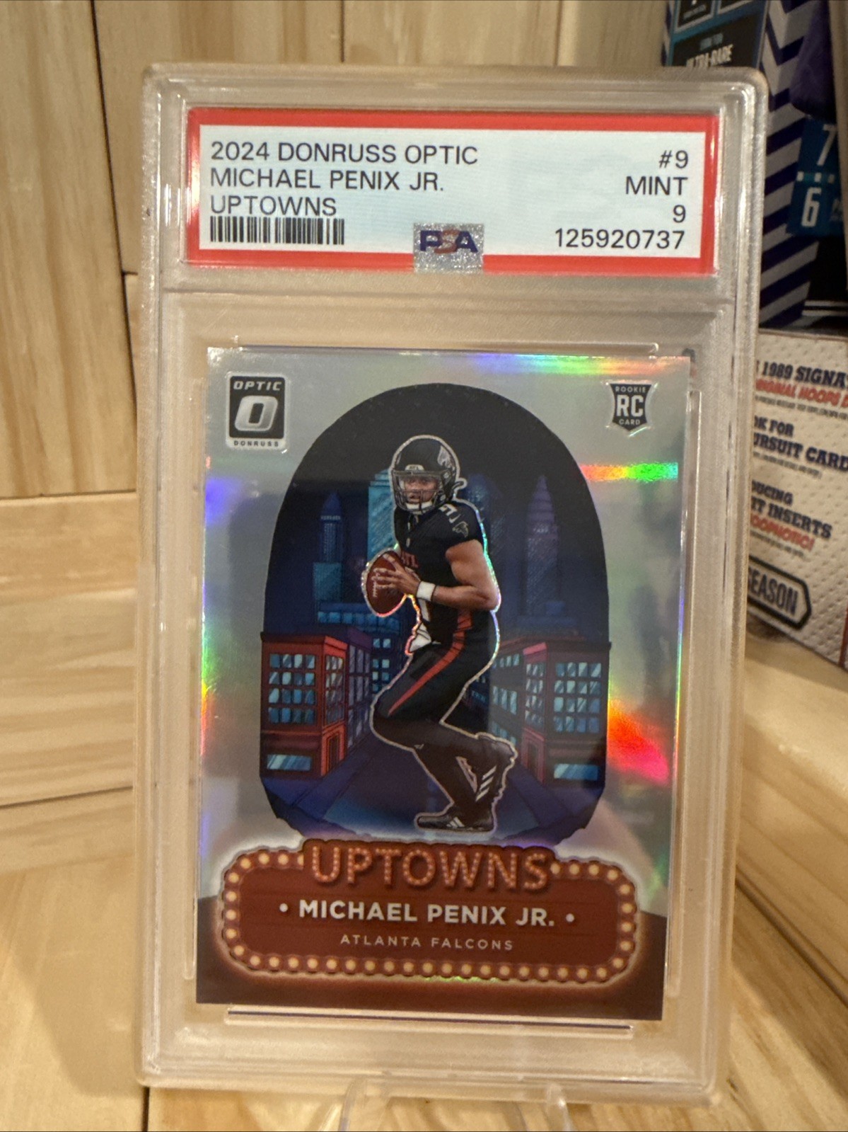2024 Panini Donruss Optic - Uptowns Michael Penix Jr. #9 (RC)