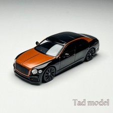 MINI GT 1：64  Bentley Flying Spur Sport Orange&Black Alloy Model Car Gifts ‘991’